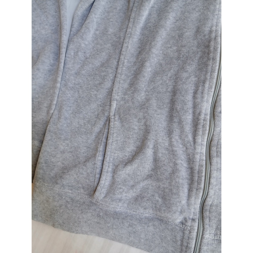 Lauren Ralph Lauren Track Suit Large XL Womens Velour Hooded Jacket Y2k - Picture 5 of 16